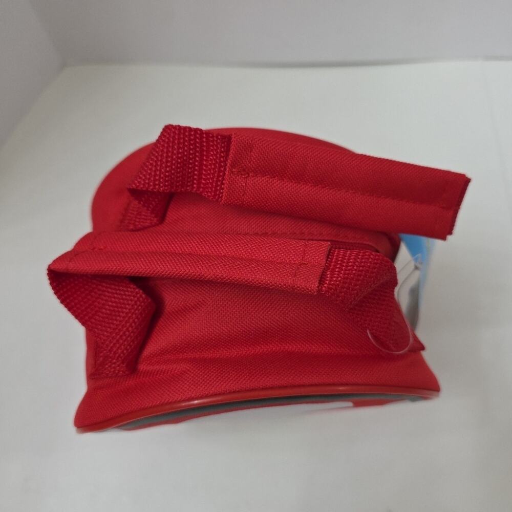 Super Mario Red Mushroom Toad Lunch Bag Insulated Zip Official Nintendo Bag New - Picture 8 of 9